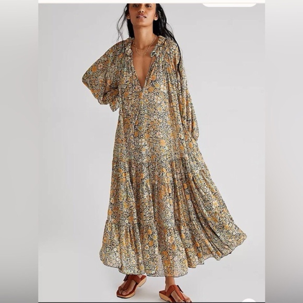 Free People Feeling Groovy Maxi